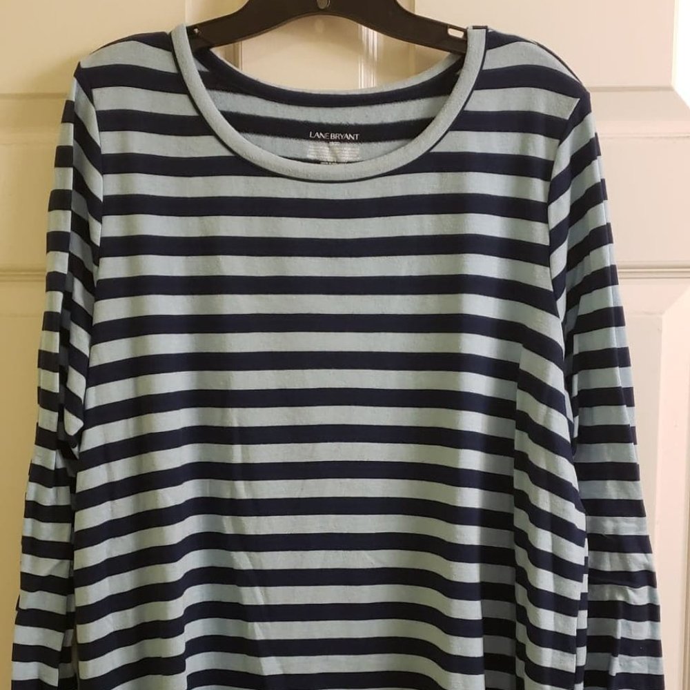 Lane Bryant Striped Sweater, Size 18/20